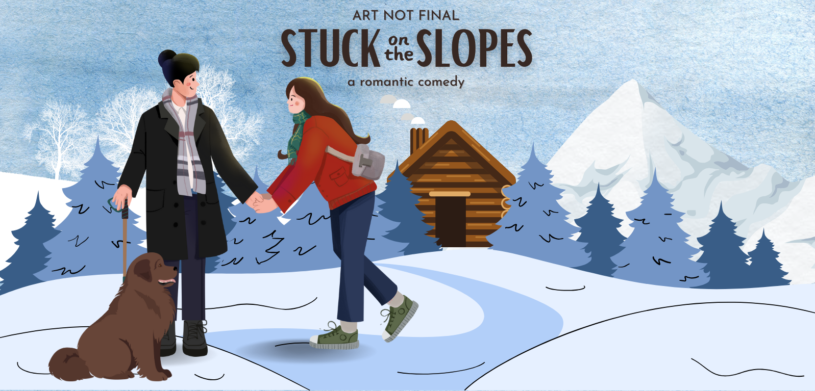 Coming 2025 STUCK ON THE SLOPES, an adult Jessica Salina